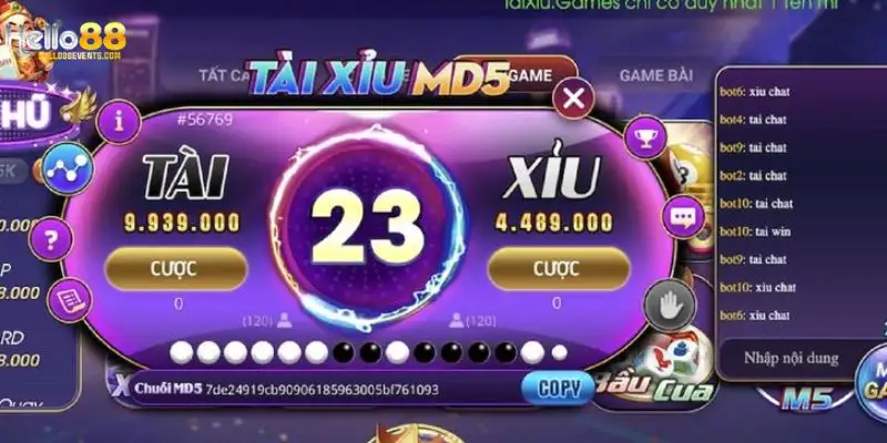 Giới thiệu về game tài xỉu Hello88