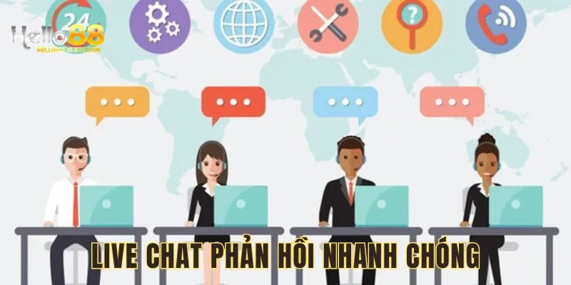 Giải đáp thắc mắc của người chơi gần như tức thì
