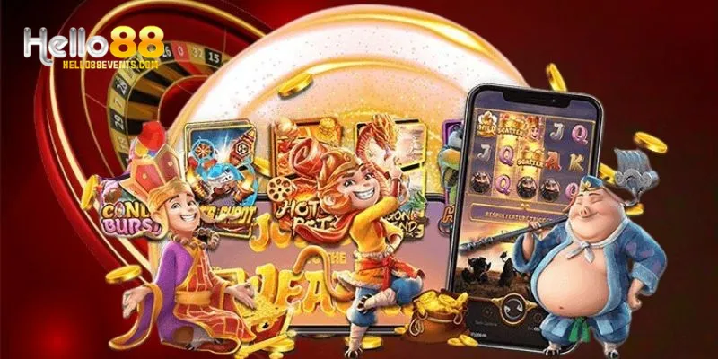 Top 3 nhà phát hàng game hợp tác với nổ hũ Hello88