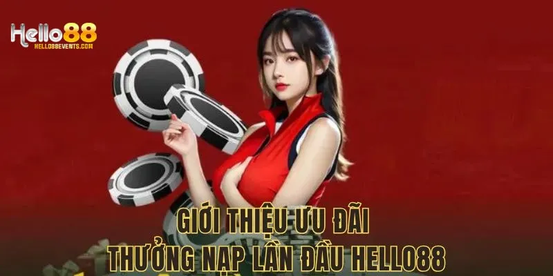 Thưởng nạp lần đầu Hello88 là chính sách ưu đãi